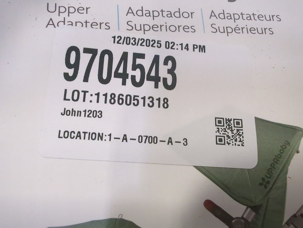 UPPAbaby VISTA Upper Adapters (for VISTA 2015-later)