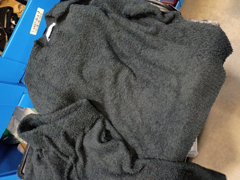 ANRABESS Women's Fuzzy  Pajama Sets 2 Piece Outfits Long Sleeve Top Wide Leg Pants Lounge Matching Set 2025 Fall Winter size XS