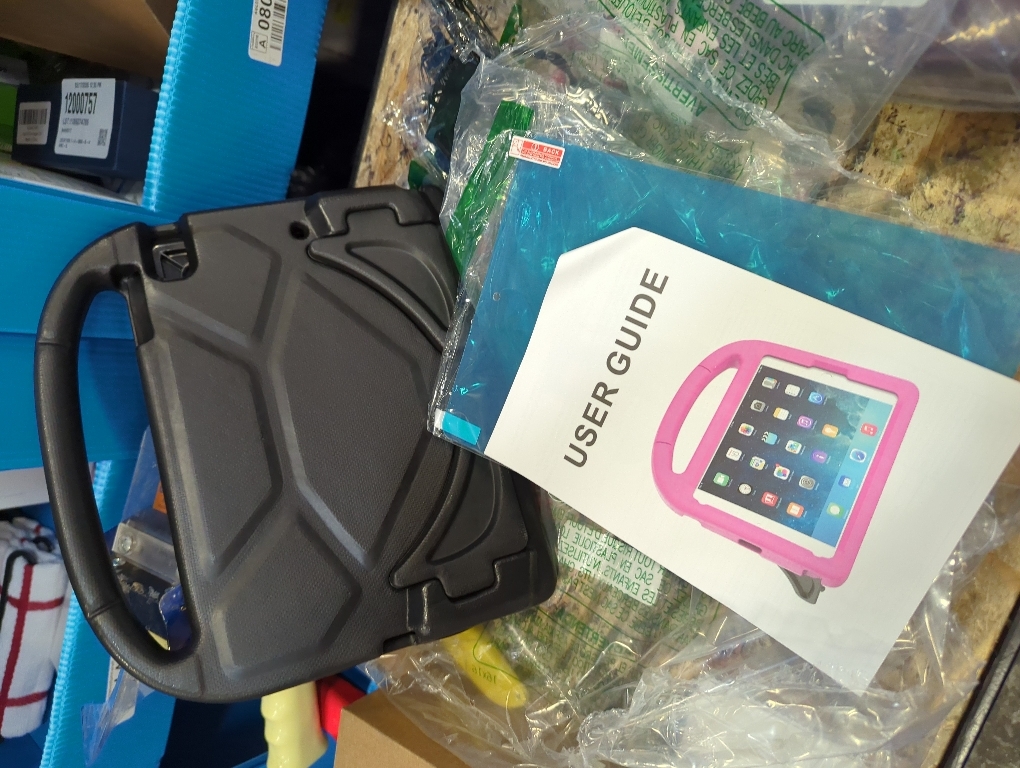 SUPLIK Kids Case for iPad mini 5/4/3/2/1 (7.9), Durable Shockproof Protective Handle Bumper Stand Cover with 2*Screen Protectors for 7.9 inch Apple iPad mini 5th/4th/3rd/2nd/1st Generation, Pink