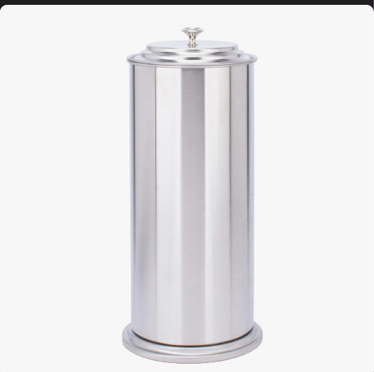 Freestanding Toilet Paper Holder with Lid