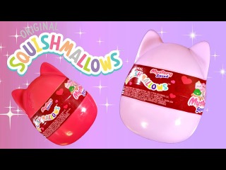 SQUISHMALLOW Valentines edition MYSTERY SQUAD Original 8in official jazwares Plush