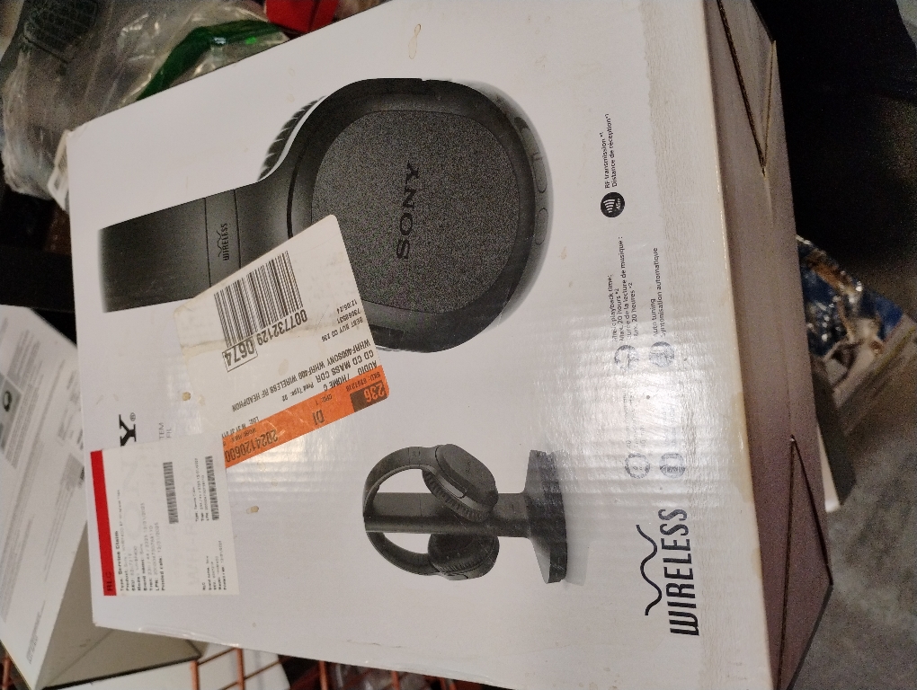 Sony Home theater Over The Ear Wireless Noise Canceling Headphones