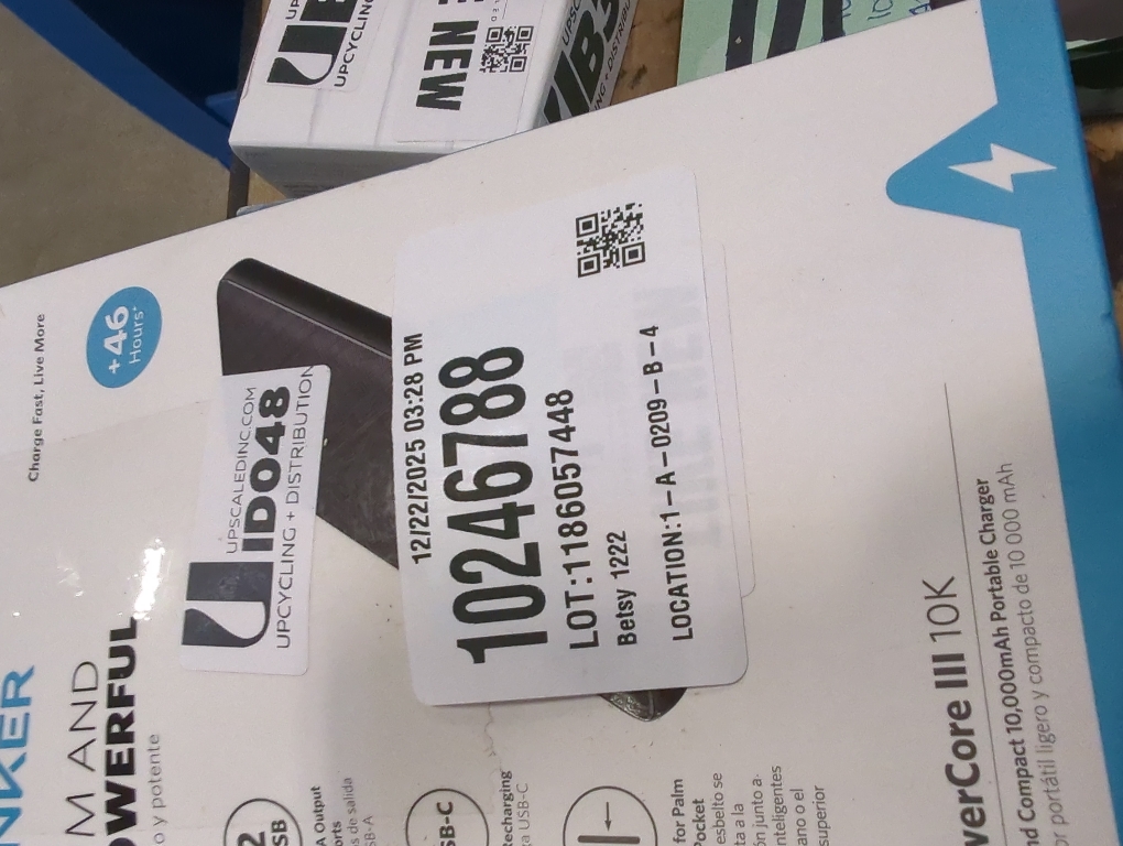 Anker - PowerCore III 10K MAh USB-C Portable Battery Charger - Black