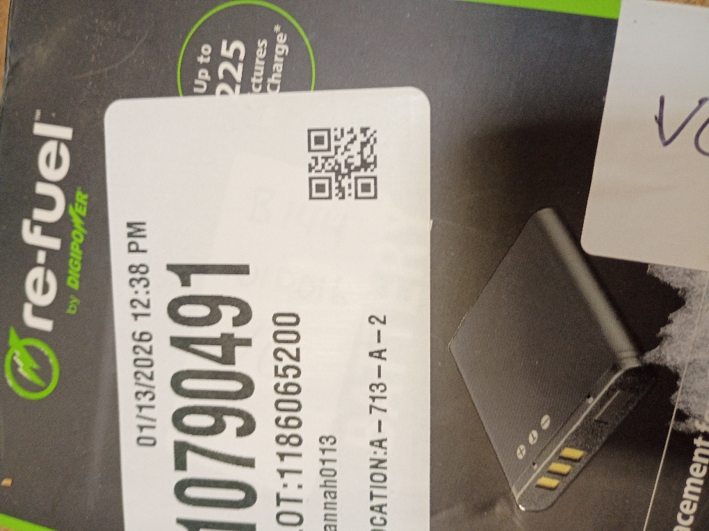 Digipower - Re-Fuel Rechargeable Lithium-Ion Replacement Battery for Olympus LI-50B