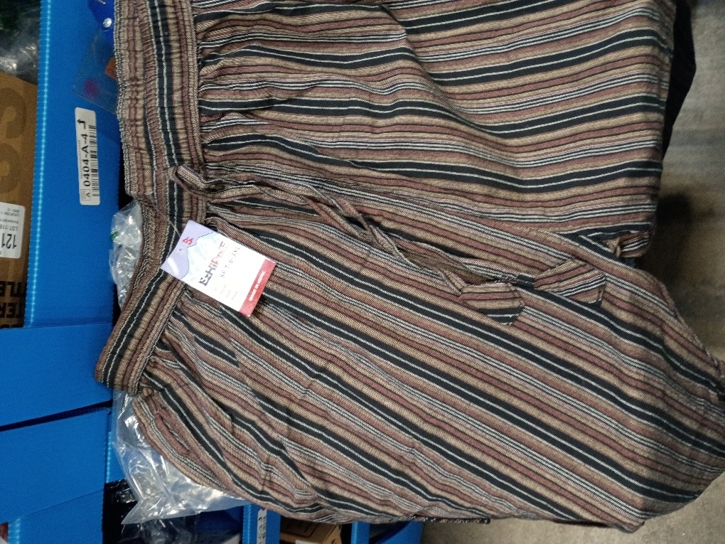 Shopoholic Fashion Mens Light Weight Stripe Hippy Combat Trouser 3Xl