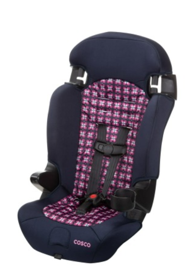 Cosco Kids Finale 2-in-1 Toddler Booster Car Seat, Peony Tiles II