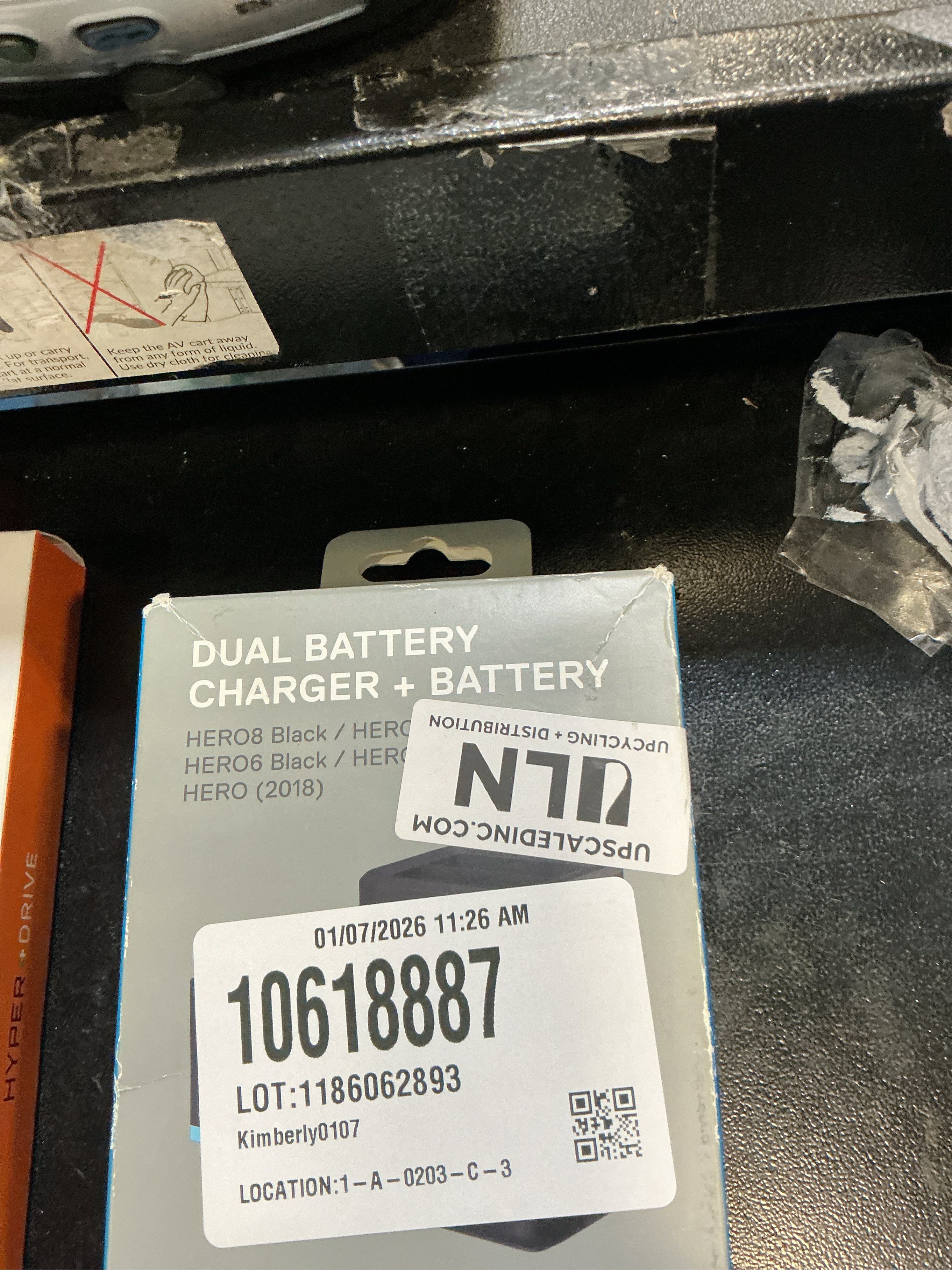 GoPro Dual Battery Charger   Battery (HERO8 Black/HERO7 Black/HERO6 BLACK)