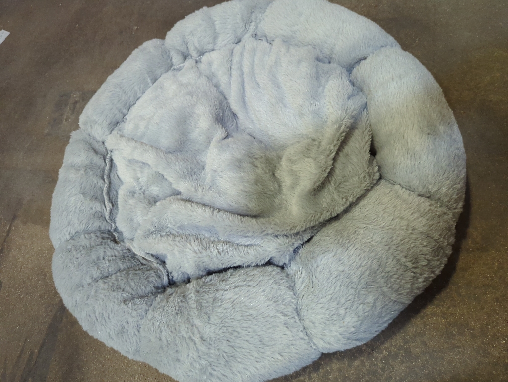 Happy and Polly Blue Dog Bed Small