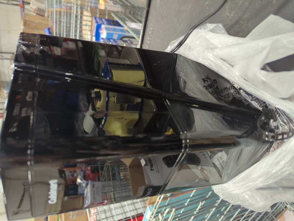 Touchscreen 8 oz. Black Burr Coffee Grinder