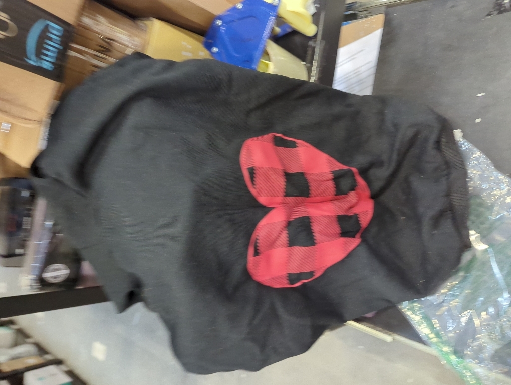 Dog Hoodie Sweater for Dogs Pet Clothes Black Buffalo Plaid Warm and Soft Breathable Cozy(XL)