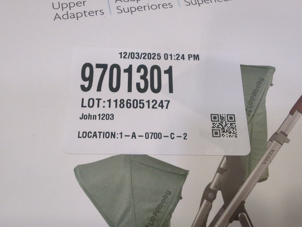 UPPAbaby VISTA Upper Adapters (for VISTA 2015-later)