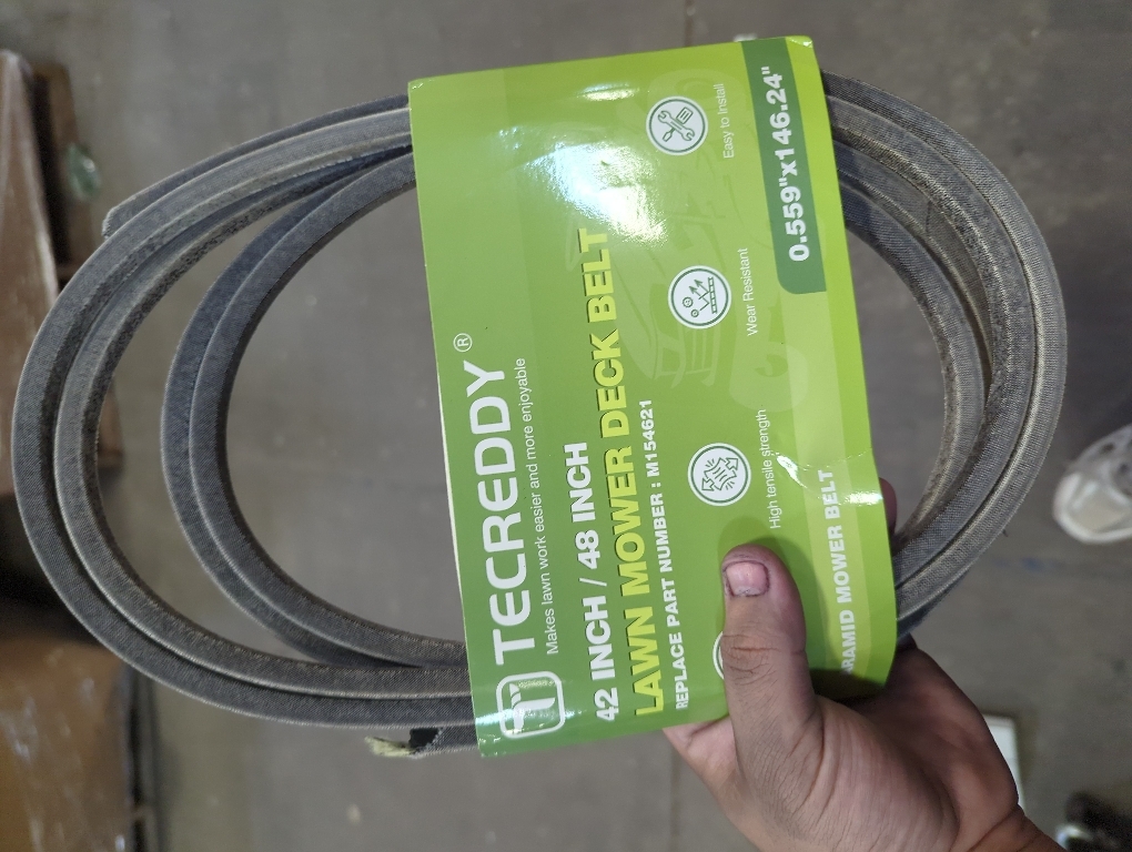 144959 Mower Deck Belt for Craftsman 42 Inch 532144959 LT1000 LT2000 DLT3000 DYT4000 Husqvarna Poulan AYP Ariens Riding Lawn Mower,