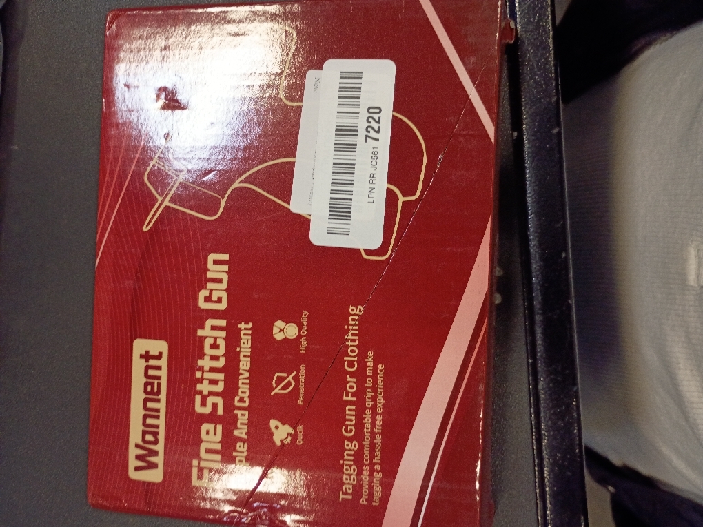 Stitch Gun for Clothes Stitchy Tagging Gun for Clothing Stitchy Quick Clothing Fixer -Includes 1,000 Black Fasteners & 1,000 White Fasteners & 6 Needles(hotpink White)