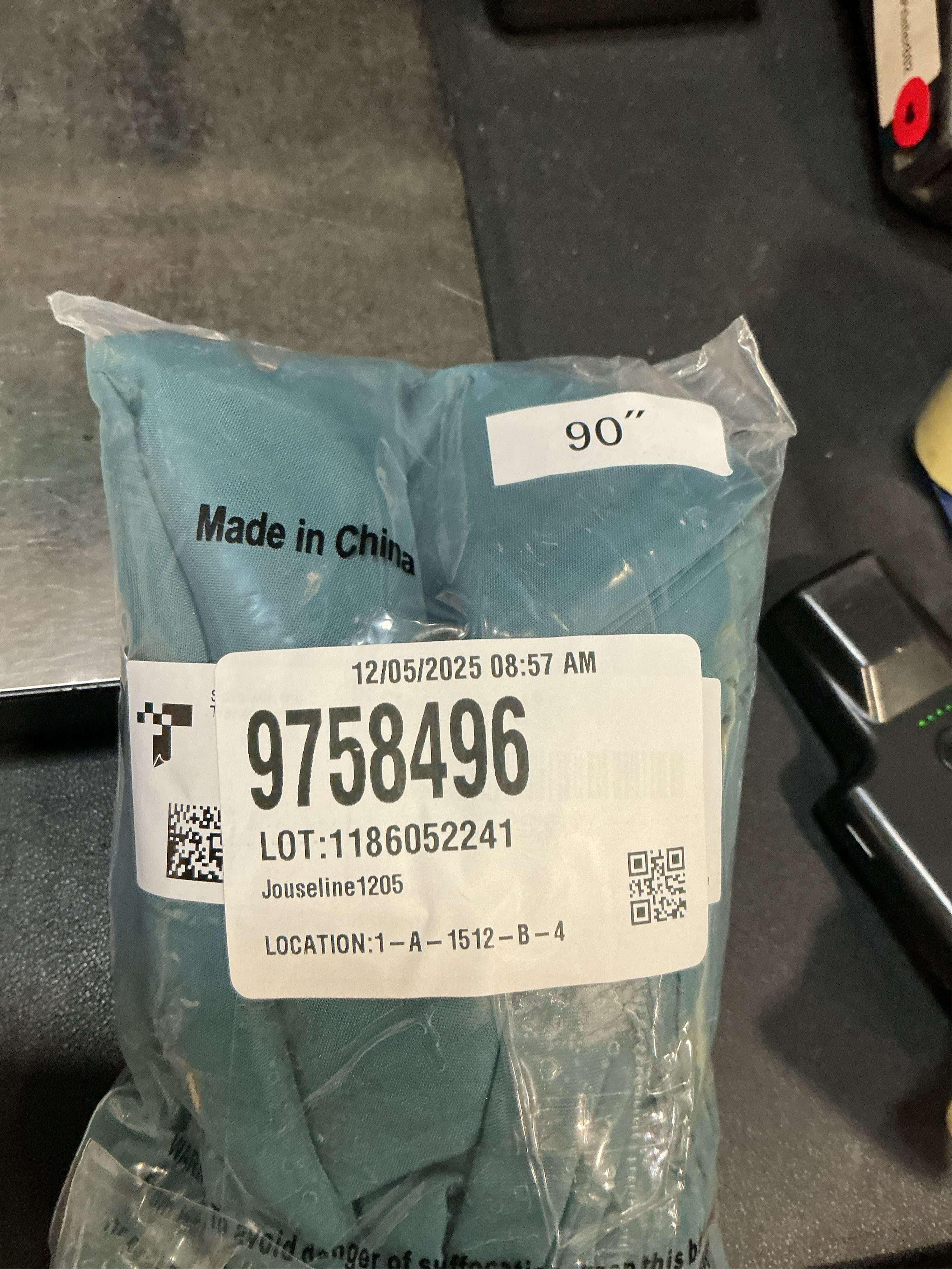 Simplebrand Dusty Blue Sheer Curtains 90 Inches Long 2 Panels, Light Filtering Rod Pocket Solid Color Window Sheer Curtain Panels, Elegant Curtains & Drapes for Living Room, Bedroom, 42 W x 90 L