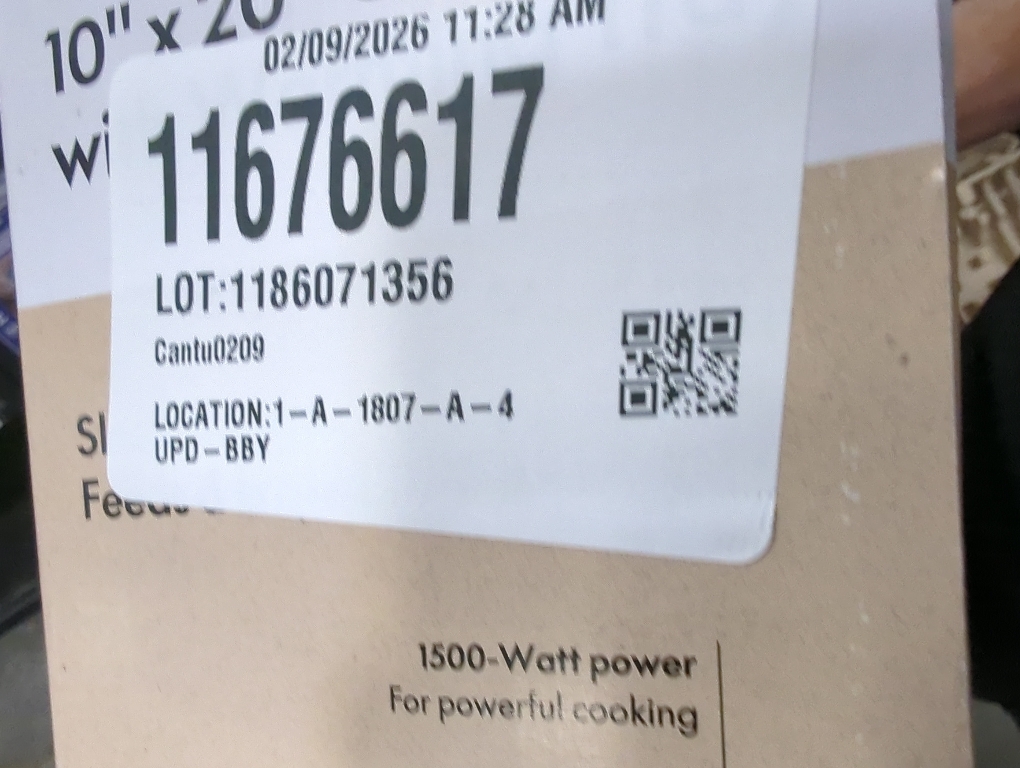 bella 10 x 20 Electric Griddle with Warming Tray, EverGood™ Ceramic Nonstick Coating & Removable Temperature Probe, Dishwasher-Safe Drip Tray & Cool Touch Handles, 1500 Watt, Oatmilk