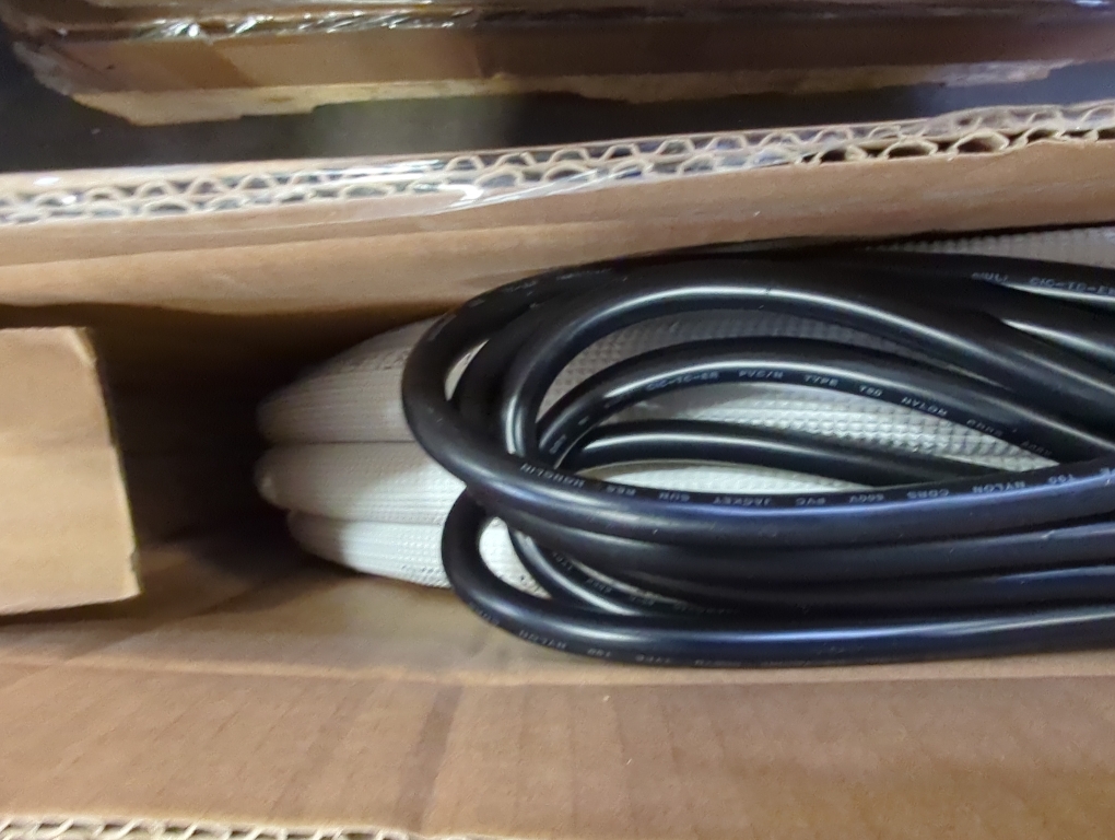 ICOOL 25 Ft. Mini Split Line Set 1/4 1/2 O.D. & 3/8 PE Thickened Insulated Coil Copper Pipes for Air Conditioner HVAC Refrigeration and Heating Equipment, with Fittings