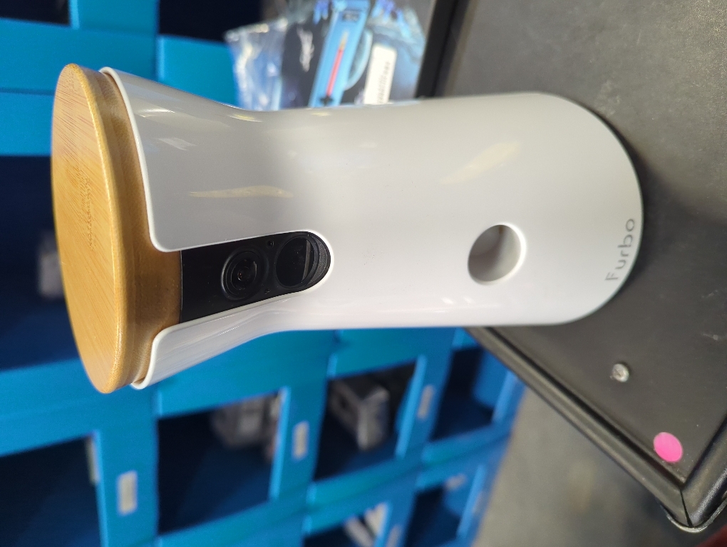 Furbo 360° Dog Camera [Subscription Required] Unlock w/Paid Plan: Home Security & Dog Safety Alerts, Rotating Pet Treat Toss w/ 2-Way Speaker, Smart Cam w/Phone App (Low Risk, 3mo Min. Cancel Anytime)