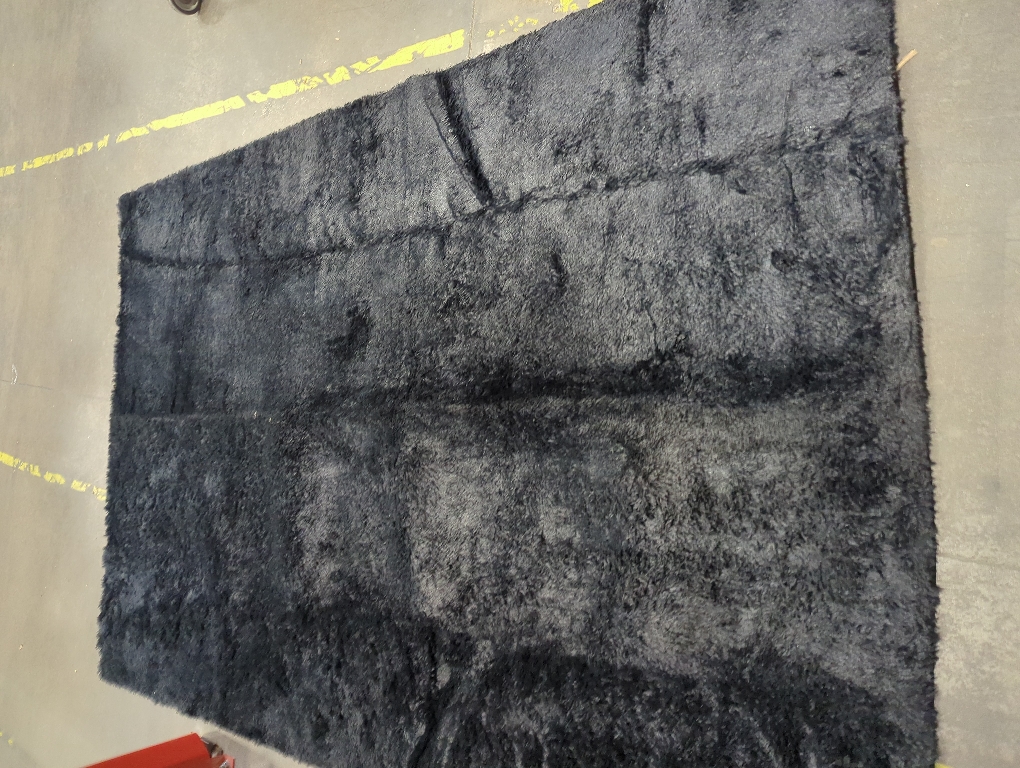 Ophanie Black Large Rugs for Living Room, Fluffy Furry Shaggy Fuzzy Area Rug, Carpets for Bedroom Shag Plush Soft Large, Kids Home Decor Aesthetic