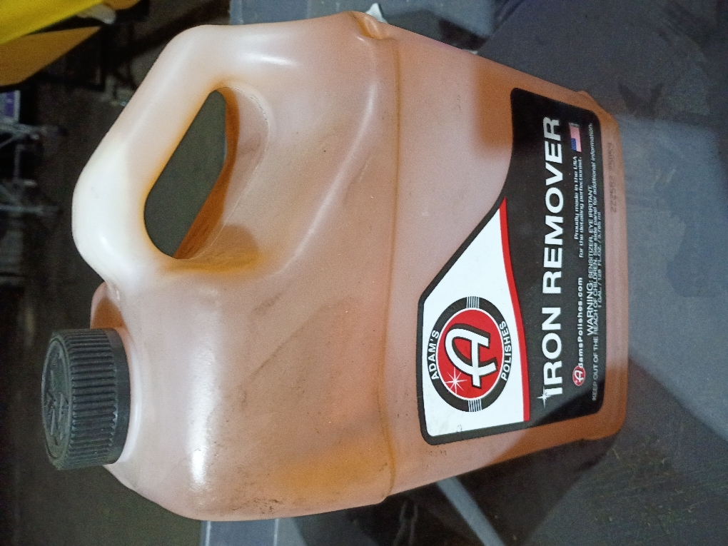Adam's Iron Remover (Gallon) - Iron Out Fallout & Stop Rust Remover Spray for Car Detailing Removes Iron Particles in Auto Paint, Wheels, Motorcycle, RV & Boat - Use Before Clay Bar, Wax or Car Wash