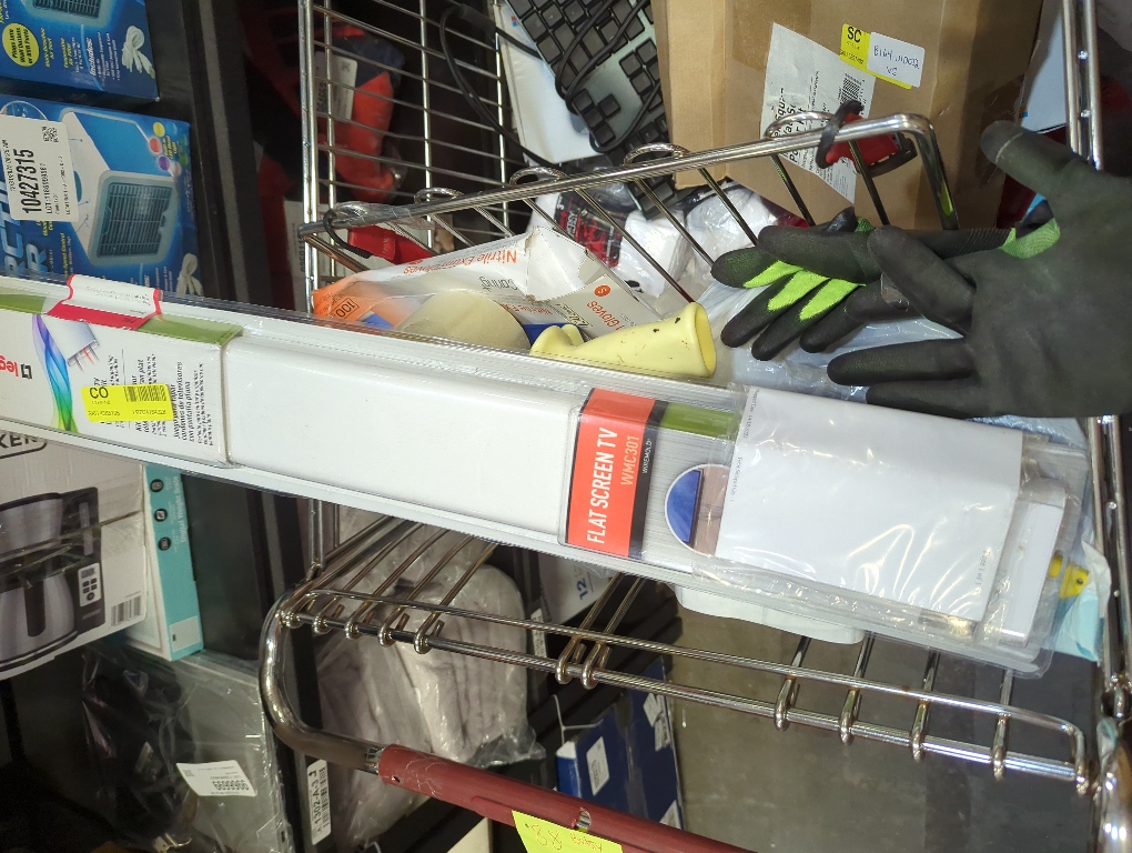 Wiremold 30  Flat Screen TV Cord Cover Kit - Cover - White - Plastic