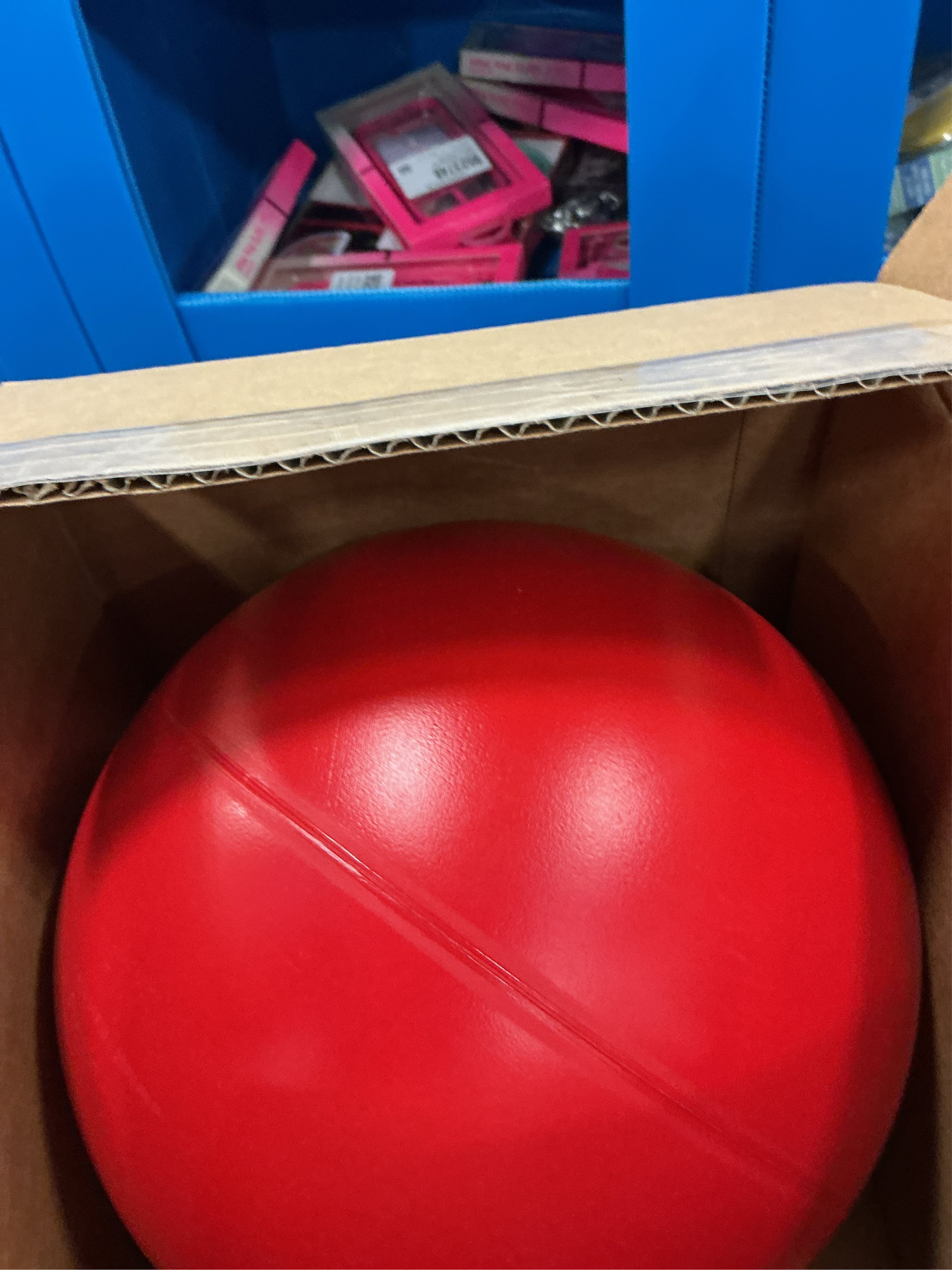 Virtually Indestructible Ball, 10, Red