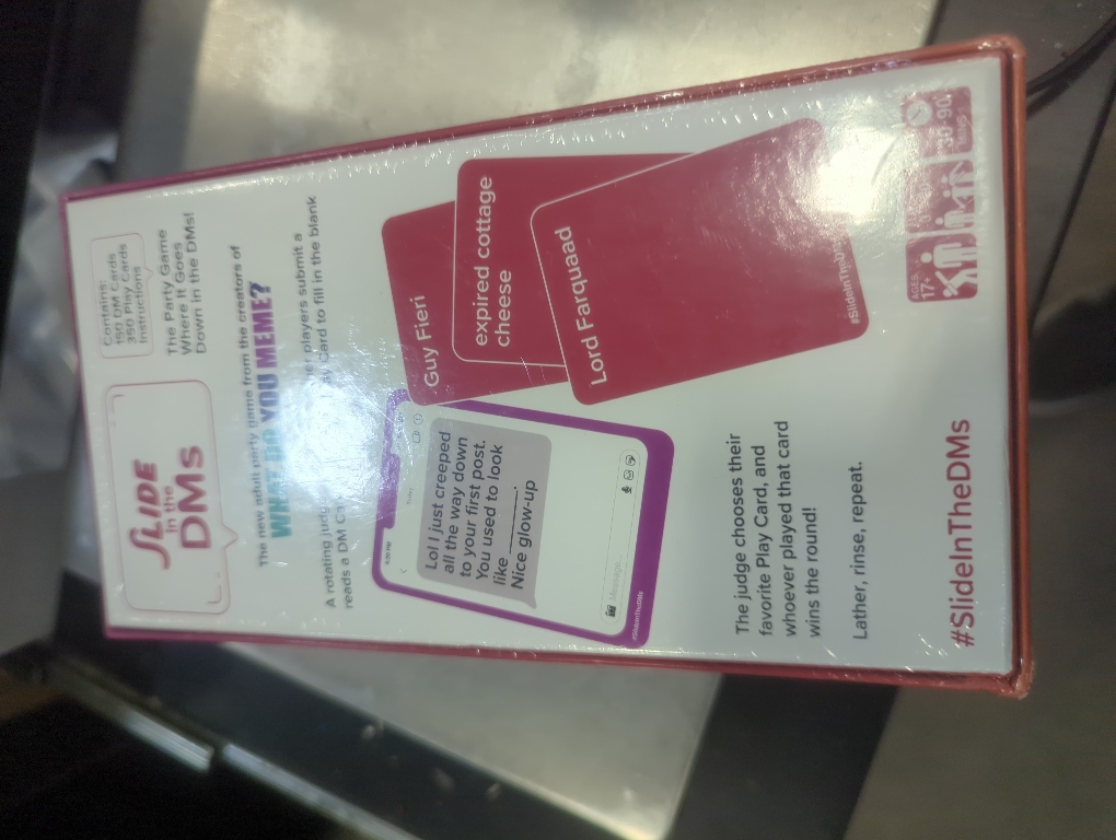 WHAT DO YOU MEME? Slide in The DMS - The Adult Party Game Where The Fun Goes Down in The DMS