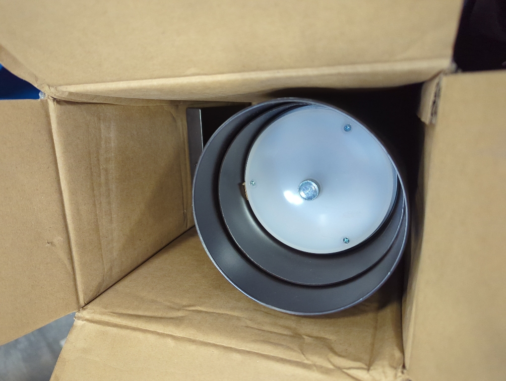 Progress Lighting, Cylinder Collection, 2-Light Outdoor Wall Light, Antique Bronze, Aluminum, Shade Included