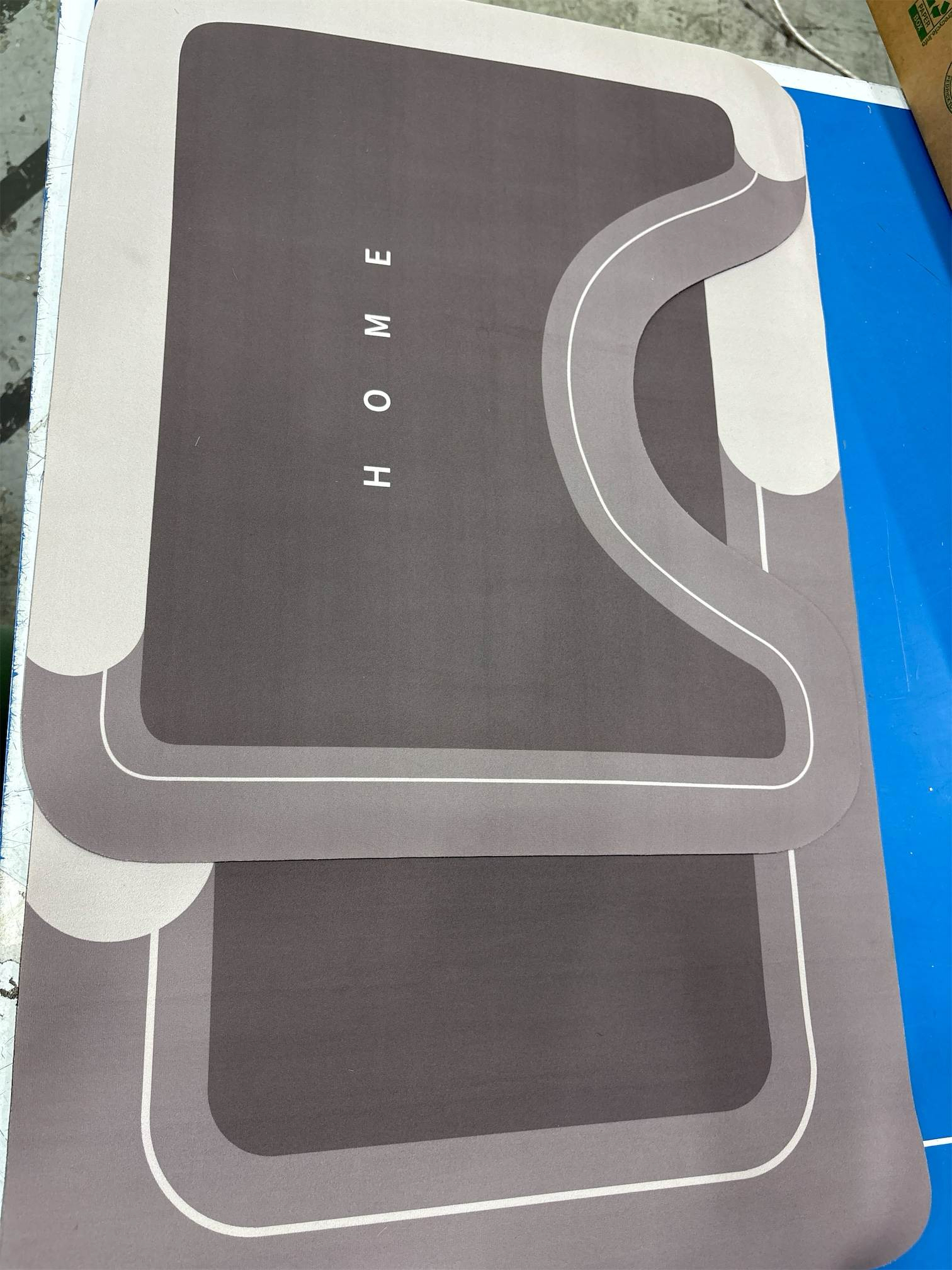 Housego 2PCS Absorbent Bath Mat Magic Rug Sets, Quick Drying Bath Mat Non-Slip Floor Rug Rubber Backed for Bathroom Kitchen Shower Sink, Water Absorbent (19.7''x23.6'' 19.7''x31.9'', Brown)