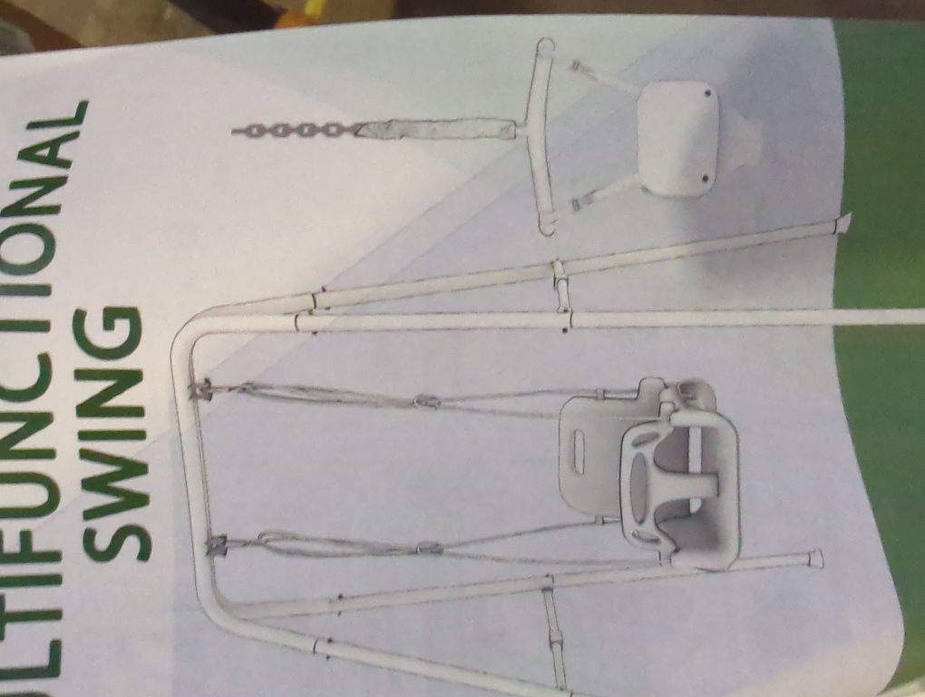 PINK Taleco Gear 2 in 1 Toddler Swing ＆ Jumper, Swing Set for Indoor/Outdoor, Baby Jumpers and Bouncers, Easy to Assemble & Store, Suitable for Children 6 Months and Olde