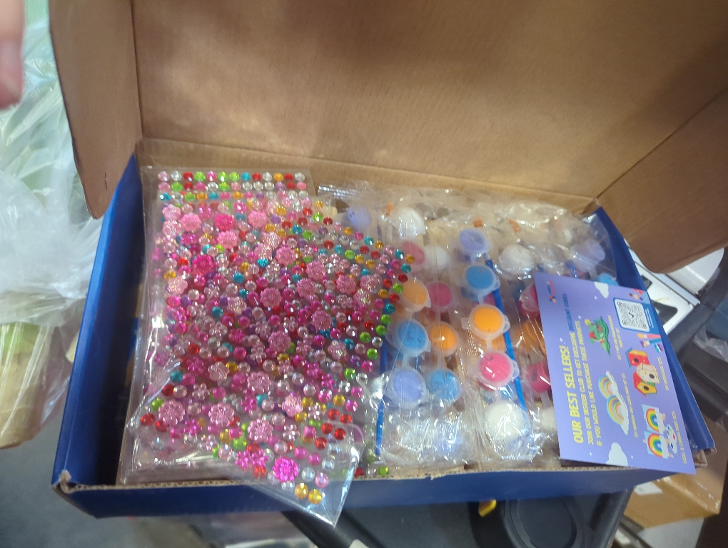 10 Sets Jewelry Box Painting Set for Kids with Stickers - Bulk Stockings & Birthday Goodie Bag Stuffer - Kids Party Favors Toy Return Gifts - Unfinished Wooden Treasure Boxes For Arts & Craft