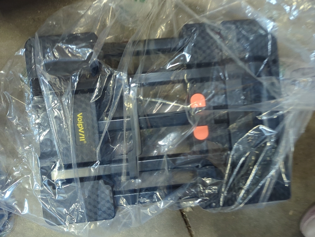 MISSING PART‼️Folding Hand Truck 500lbs, Portable Heavy Duty Dolly Cart, 6 Wheels Collapsible Luggage Cart with 2 Elastic Ropes - Compact Trolley Cart for Easy Moving - Ideal Hand Cart for Travel and More