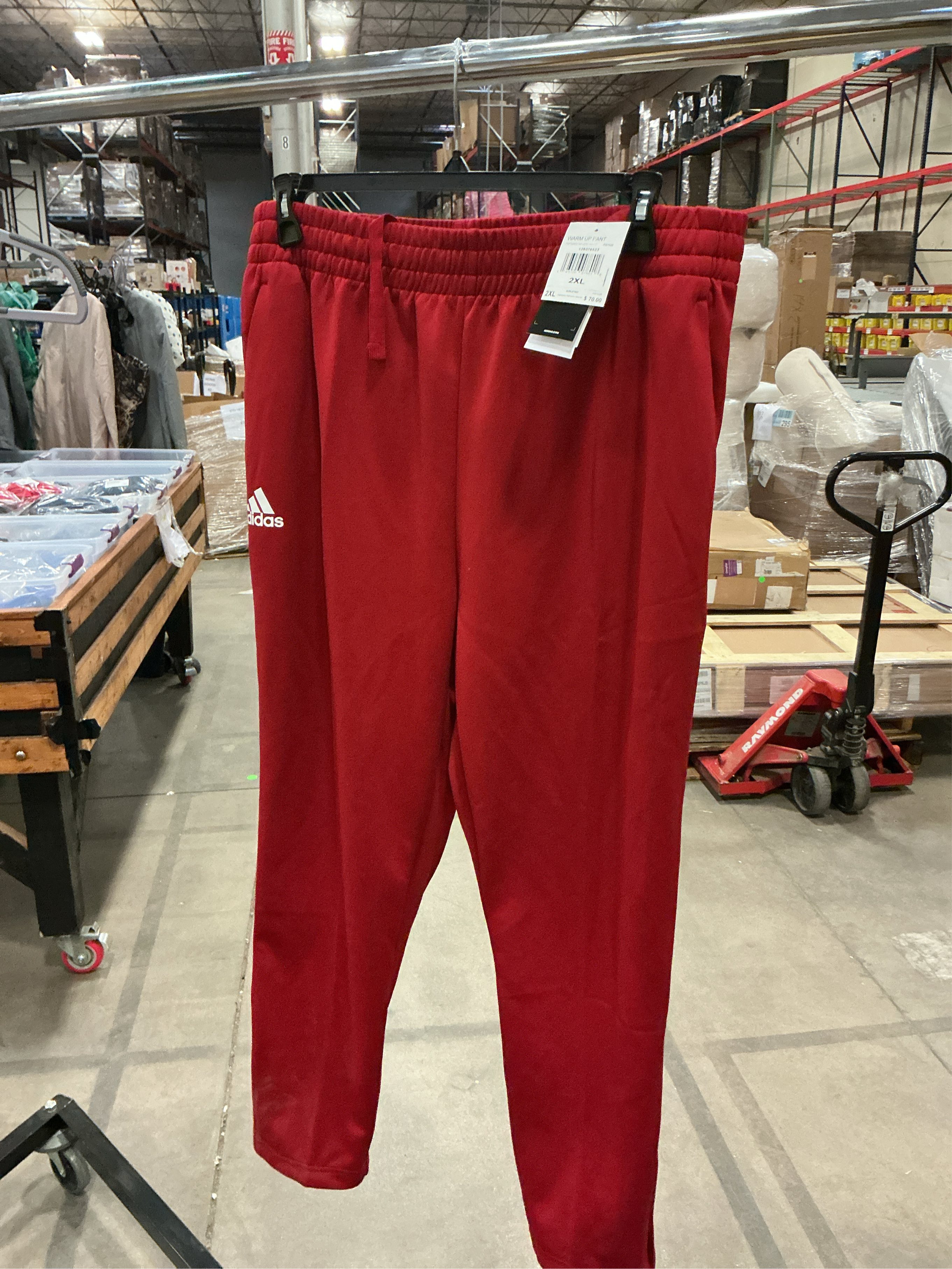 SIZE XXL.   adidas warm up pants