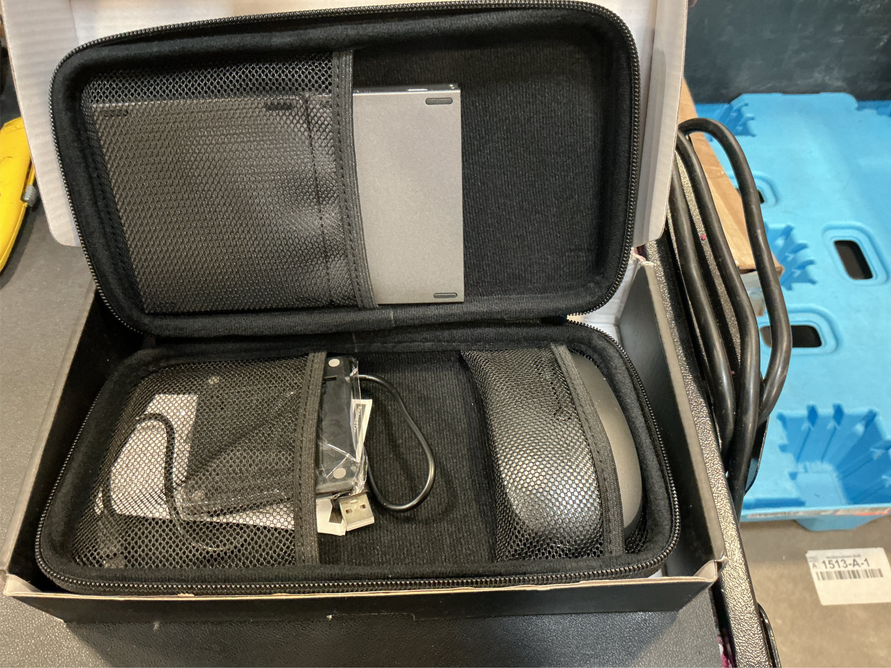 Foldable Keyboard and Mouse for Laptop, Travel Bluetooth Folding Keyboard Mouse with Portable Case, Rechargeable Keyboard for Business, 2.4G Wireless & Bluetooth, for iPad Tablets Laptop iOS Android