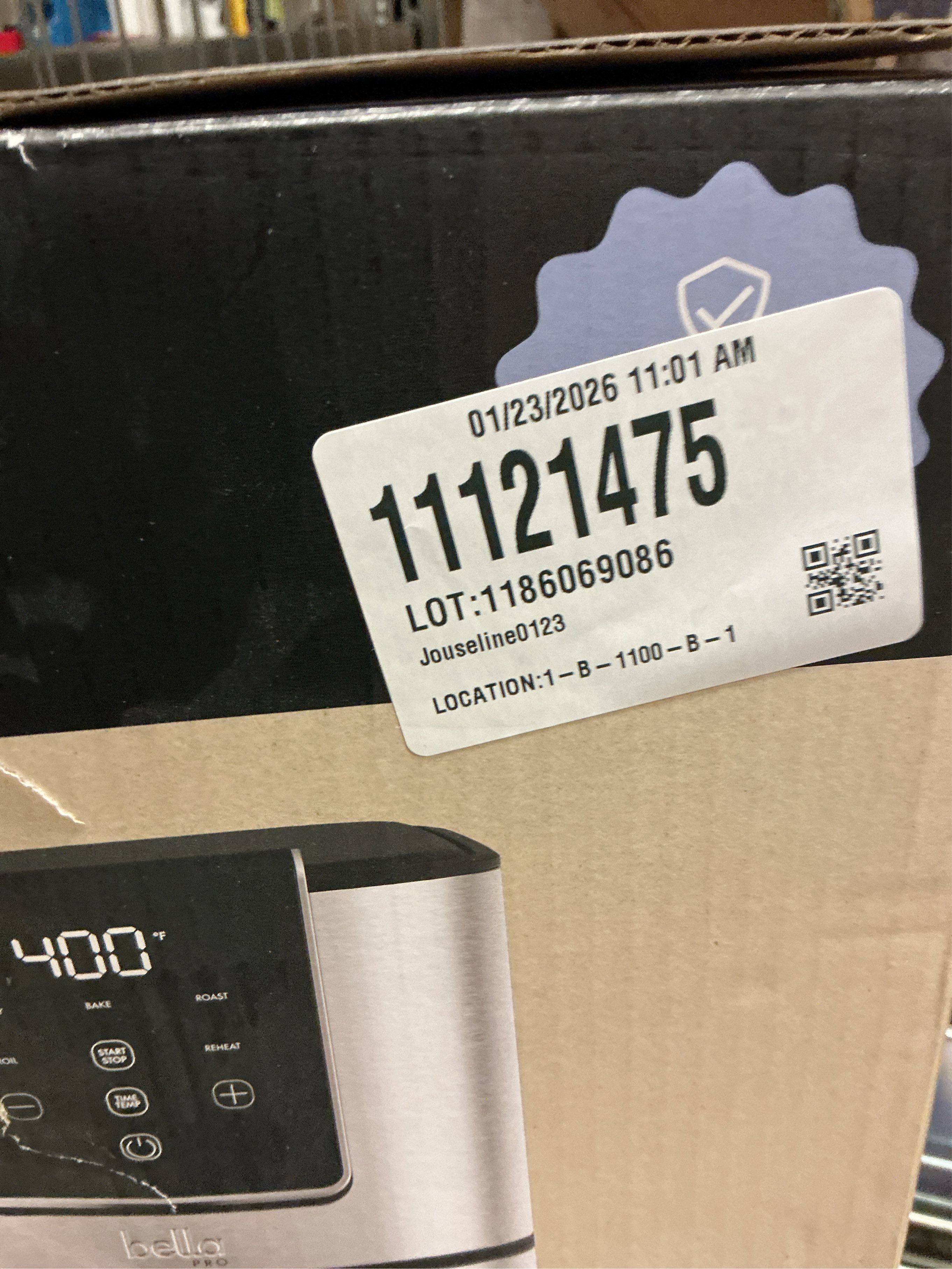 Slim 4-qt. Touchscreen Air Fryer by bella PRO