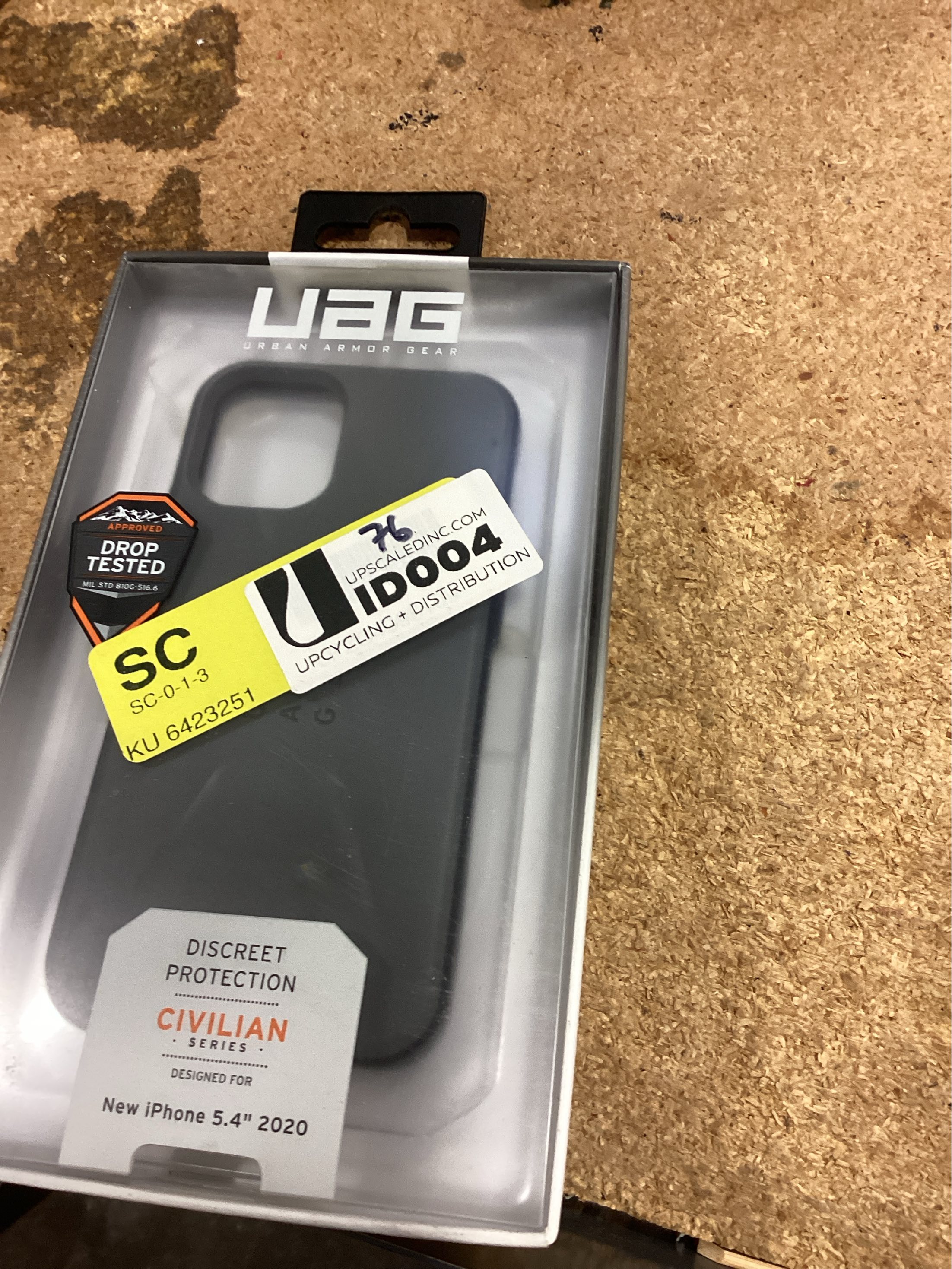 UAG - Civilian Series Hard Shell Case for iPhone 12 Mini - Silver