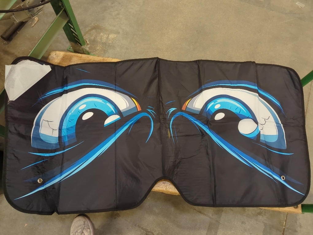 Evil Blue Eyes for cars .