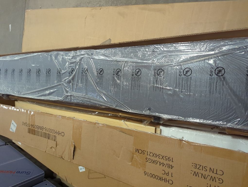 Shila Lift Up Storage Full Bed Frame & Charging Station, Black