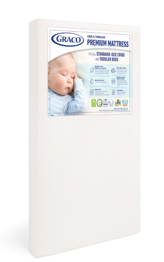 graco mattress 52 x 28 x 4.5