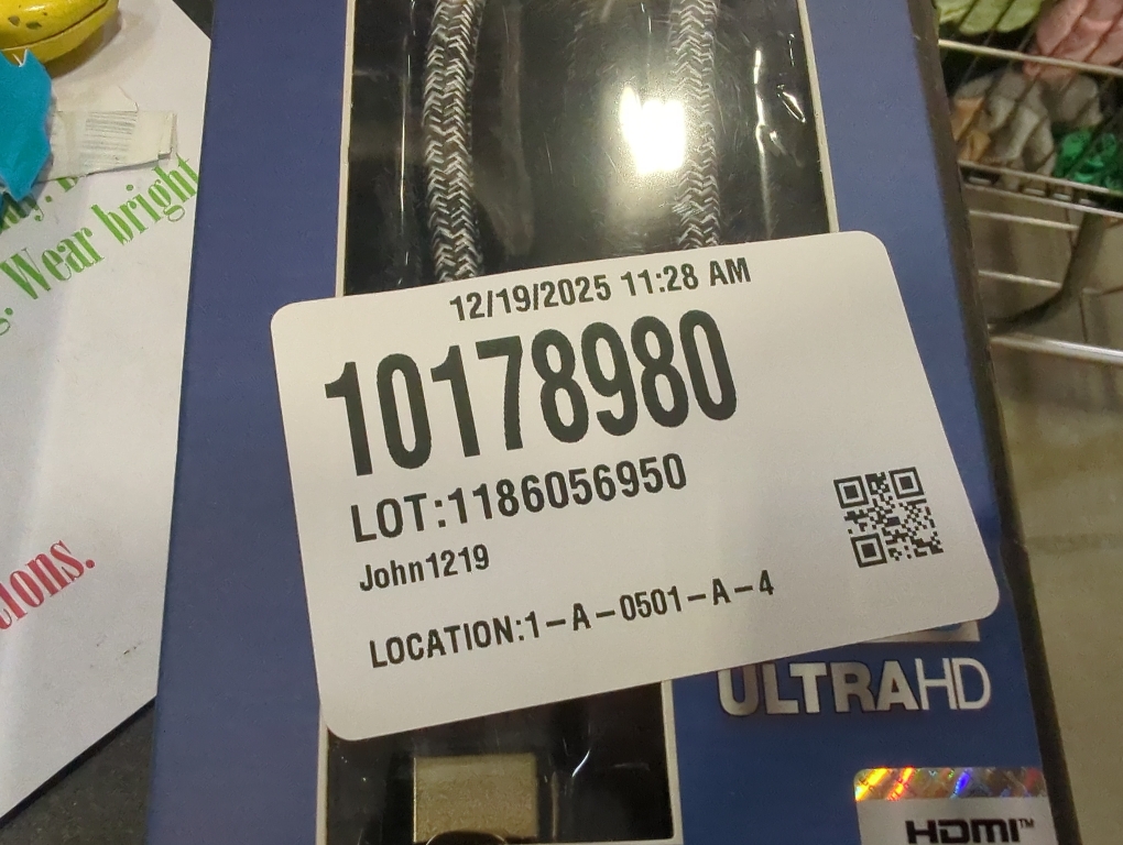 Size 6 ft. High Speed HDMI Cable, Premium Plus