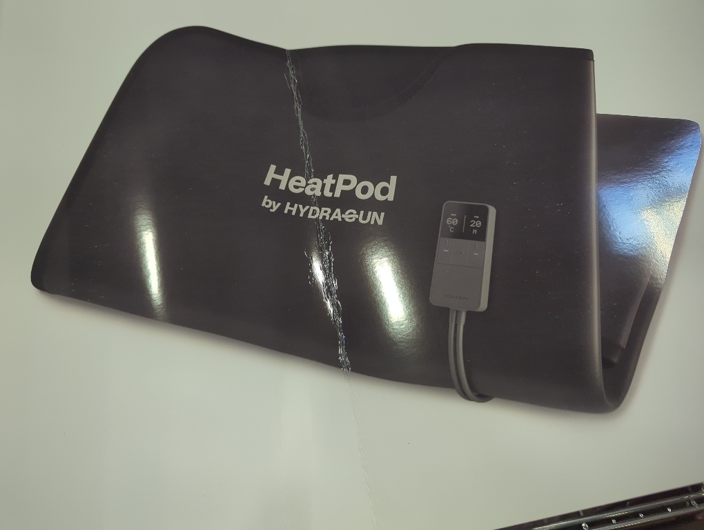 HYDRAGUN HeatPod Infrared Sauna Blanket for Well-Being and Detox - Relax Your Body & Mind - Personal Sauna, Portable Sauna for Home
