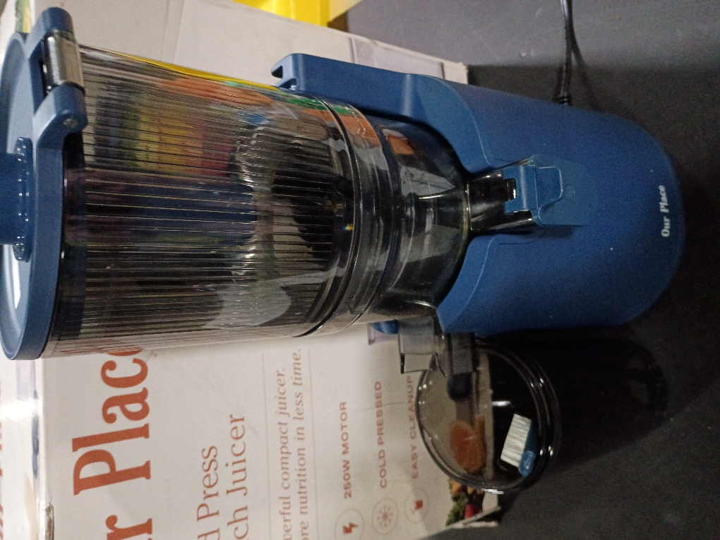 Our Place Cold Press Batch Juicer, Blue
