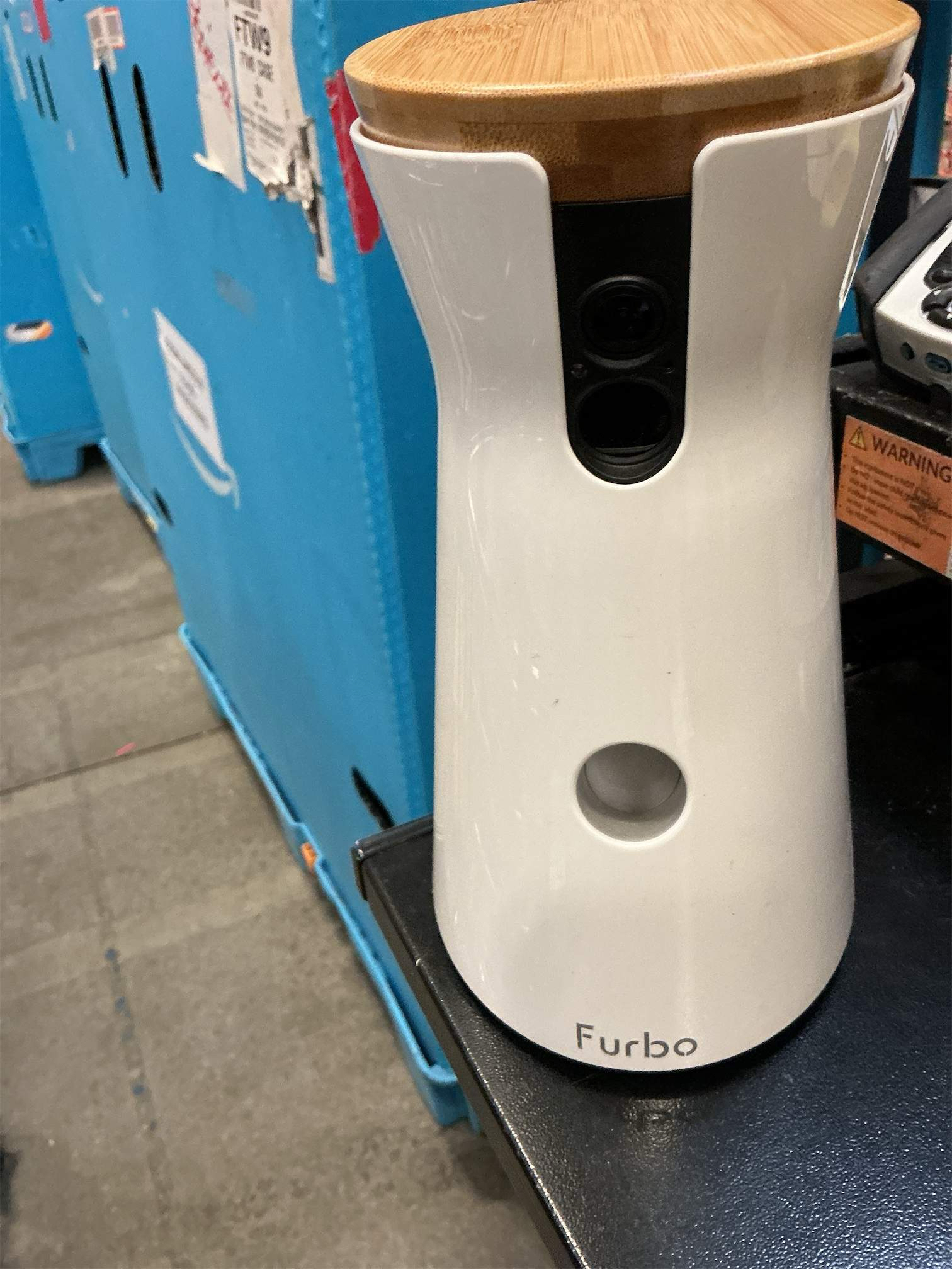 Furbo 360° Dog Camera [Subscription Required] Unlock w/Paid Plan: Home Security & Dog Safety Alerts, Rotating Pet Treat Toss w/ 2-Way Speaker, Smart Cam w/Phone App (Low Risk, 3mo Min. Cancel Anytime)