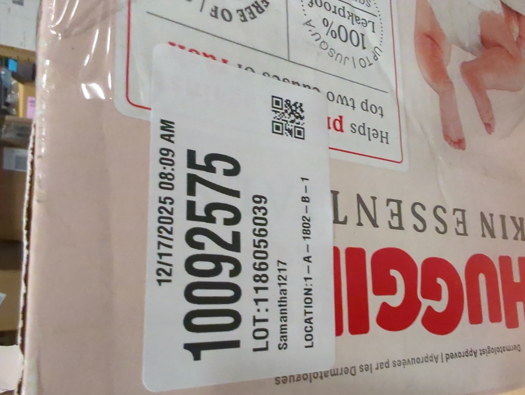 Huggies Skin Essentials Baby Diapers, Size Newborn (6-9 lbs), 76 Count