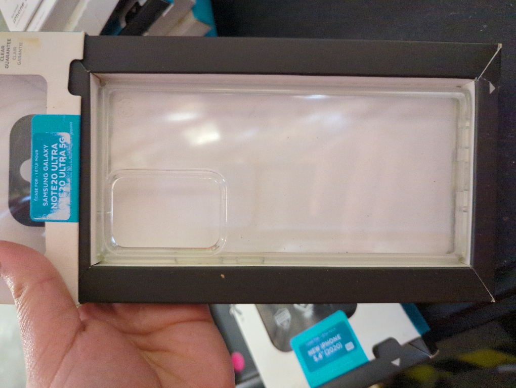 Speck Samsung Galaxy Note 20 Ultra Presidio Perfect Clear case in Clear/Clear
