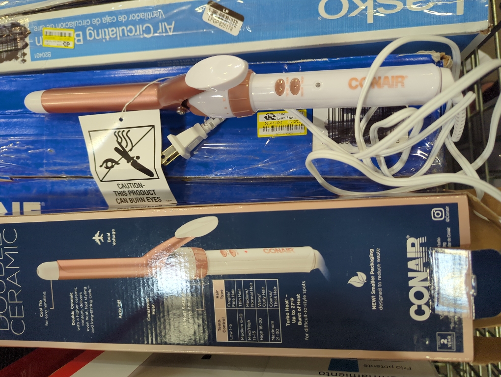 Conair Double Ceramic 3/4-in. Curling Iron