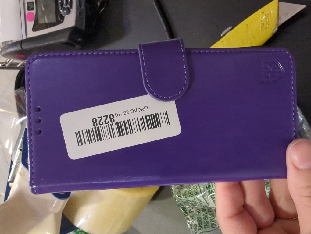 Bocasal for iPhone 11 Pro Max Wallet Case with Card Holder PU Leather Kickstand Shockproof Protective Wrist Strap Flip Cover for iPhone 11 Pro Max 6.5 inch (Purple)