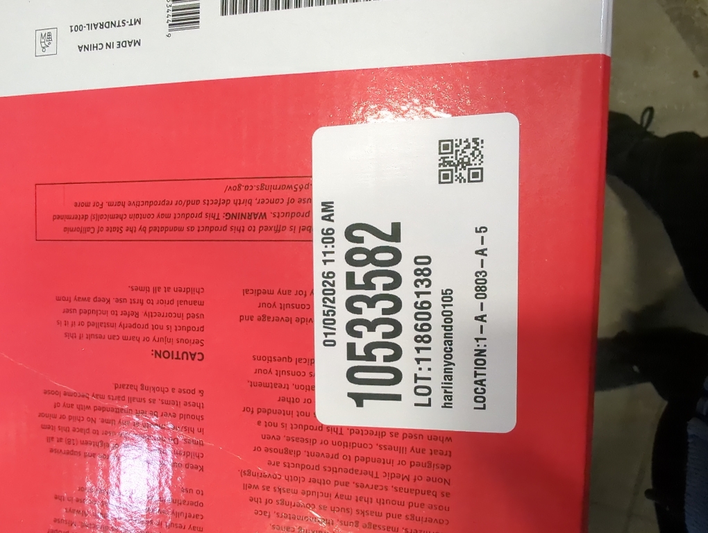 Medic Therapeutics Adjustable Standing Aid Rail for Couch & Chair