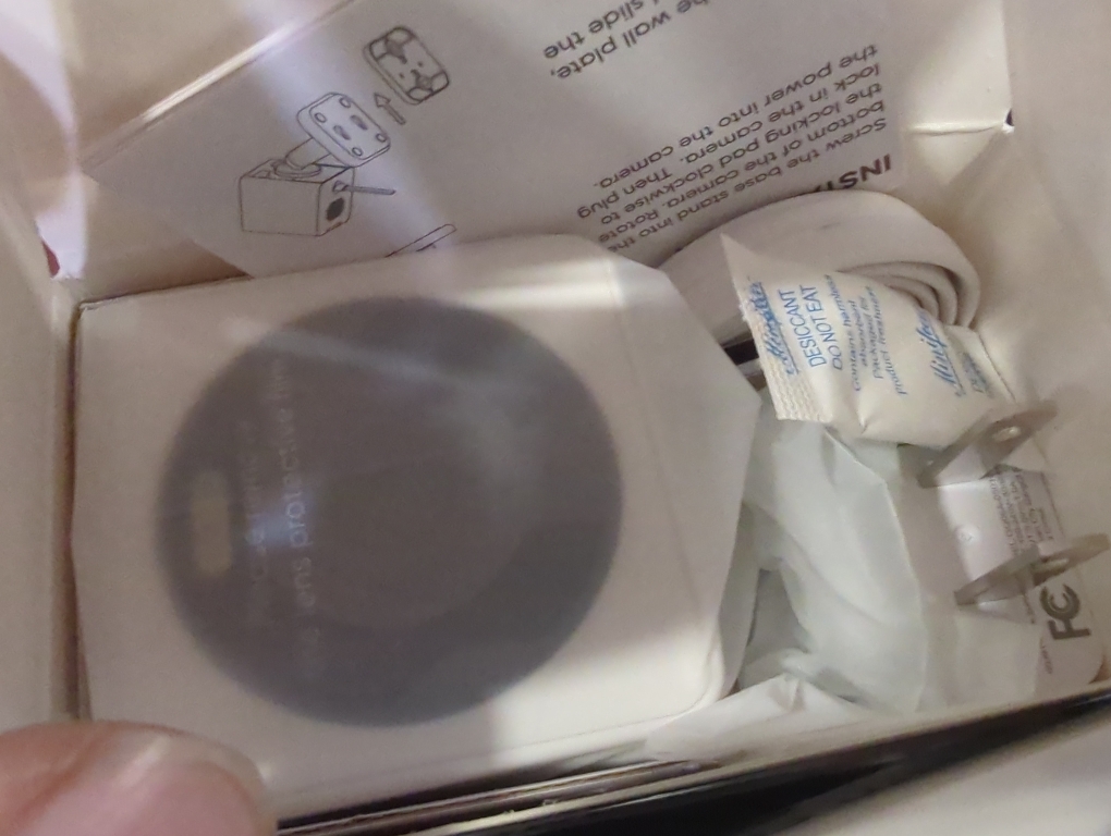 Color White Wyze Cam OG Plug-in Indoor and Outdoor Smart-Enabled Security Camera