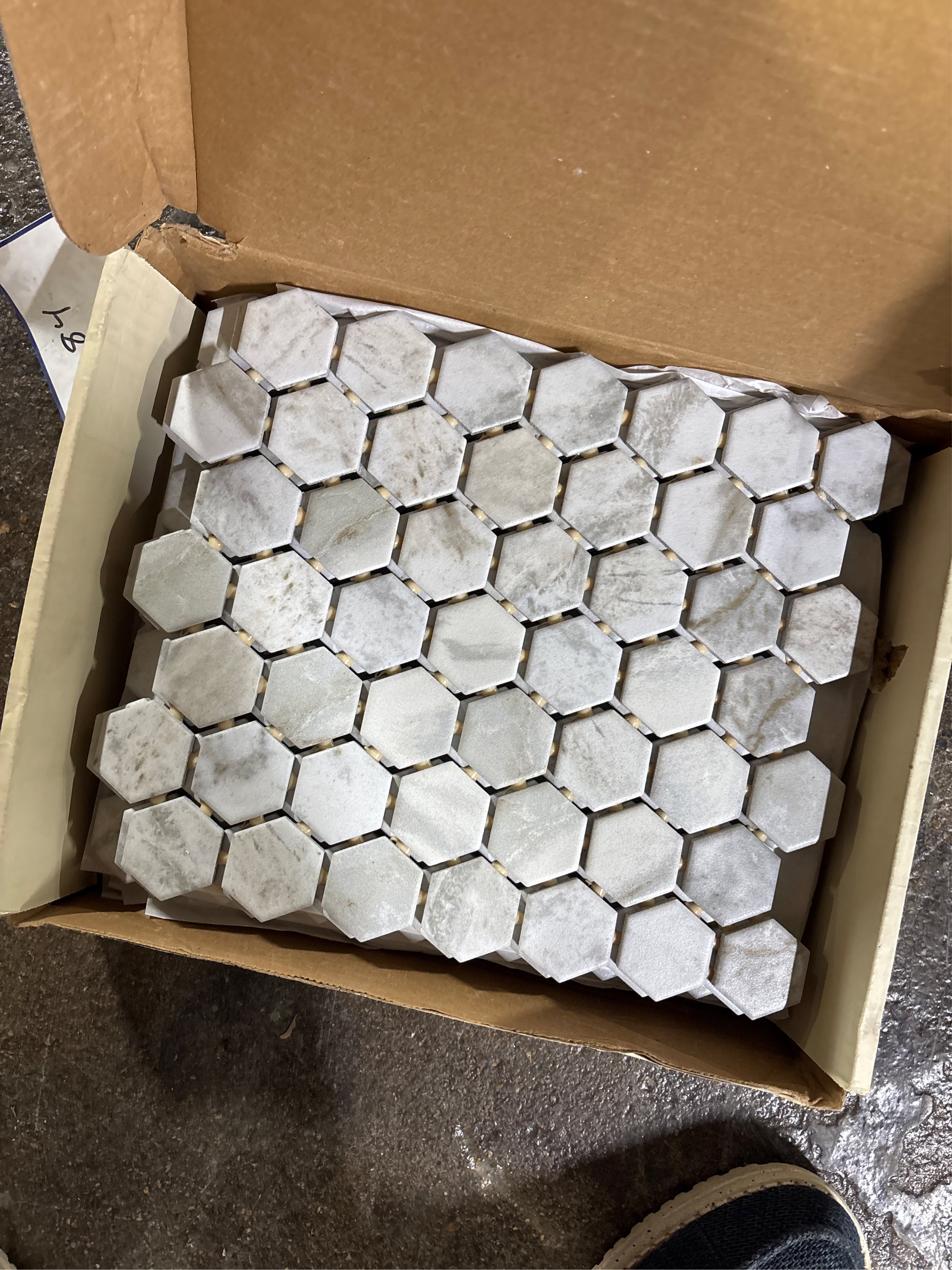 Allen Roth ceramic mosaic tile