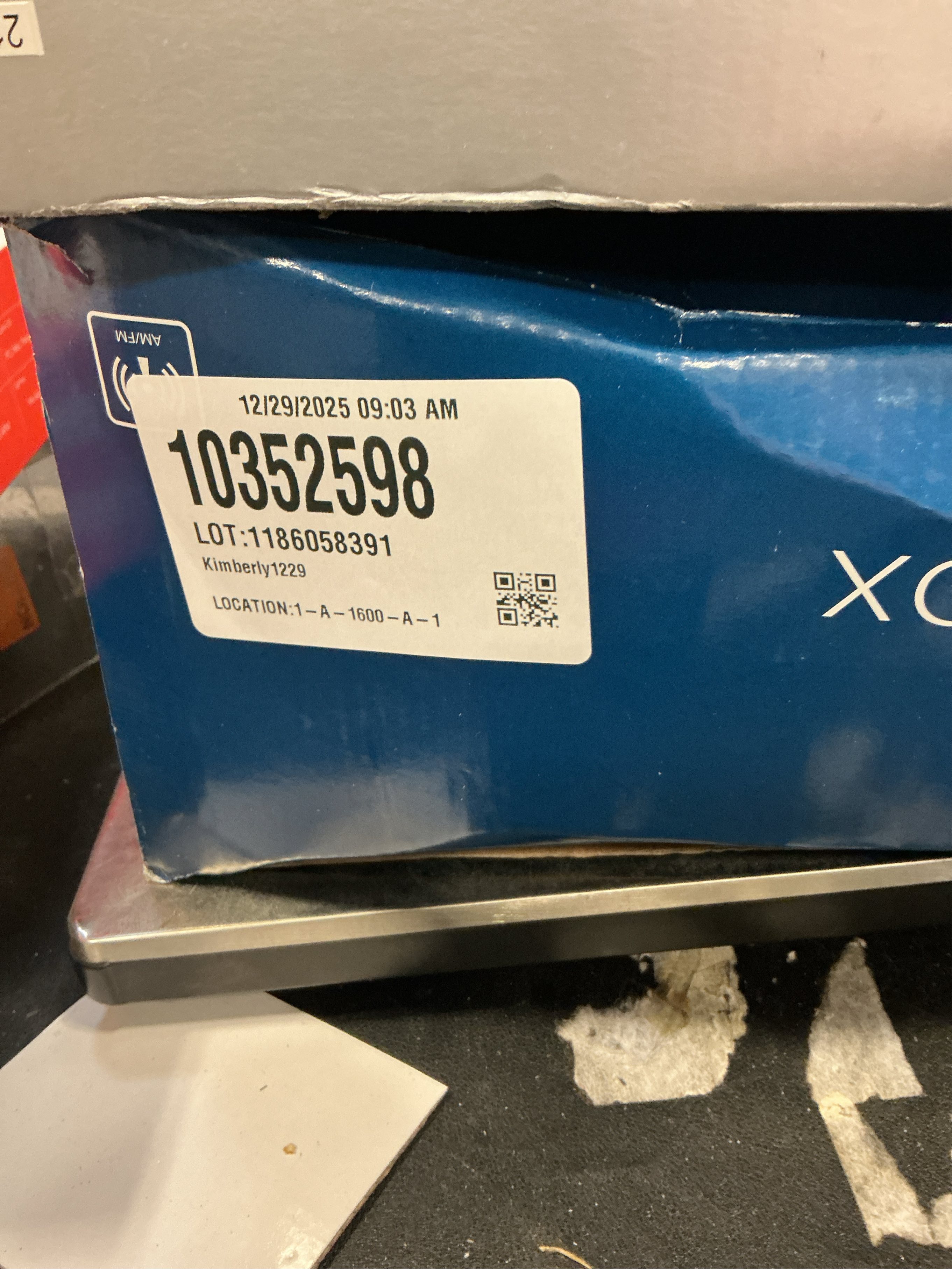 Insignia - CD Boombox with AM/FM Tuner - Black